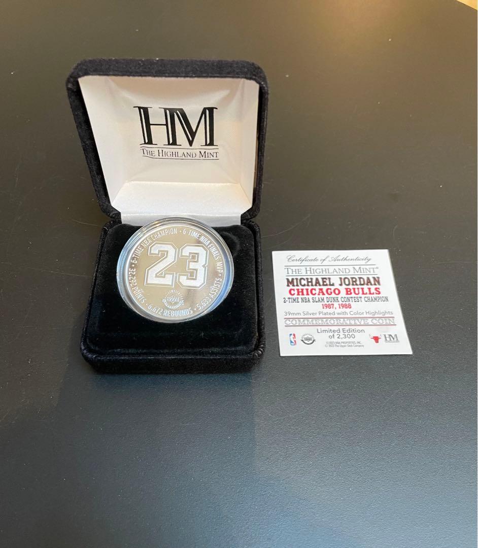 マイケルジョーダスラムダンクコンテスト記念　メダル