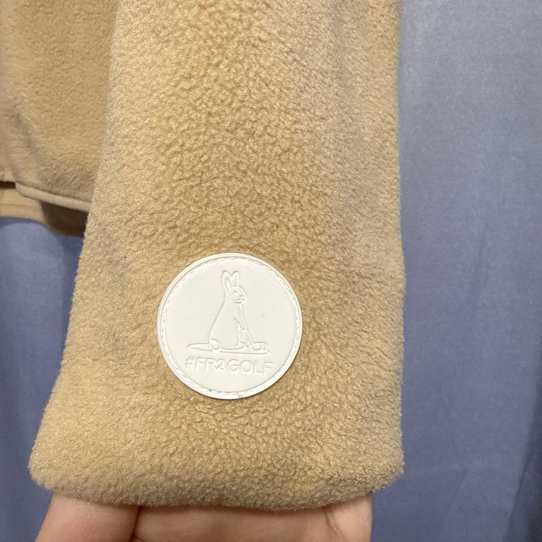 #FR2GOLF ハーフジップセーター BCC ベージュ　希少