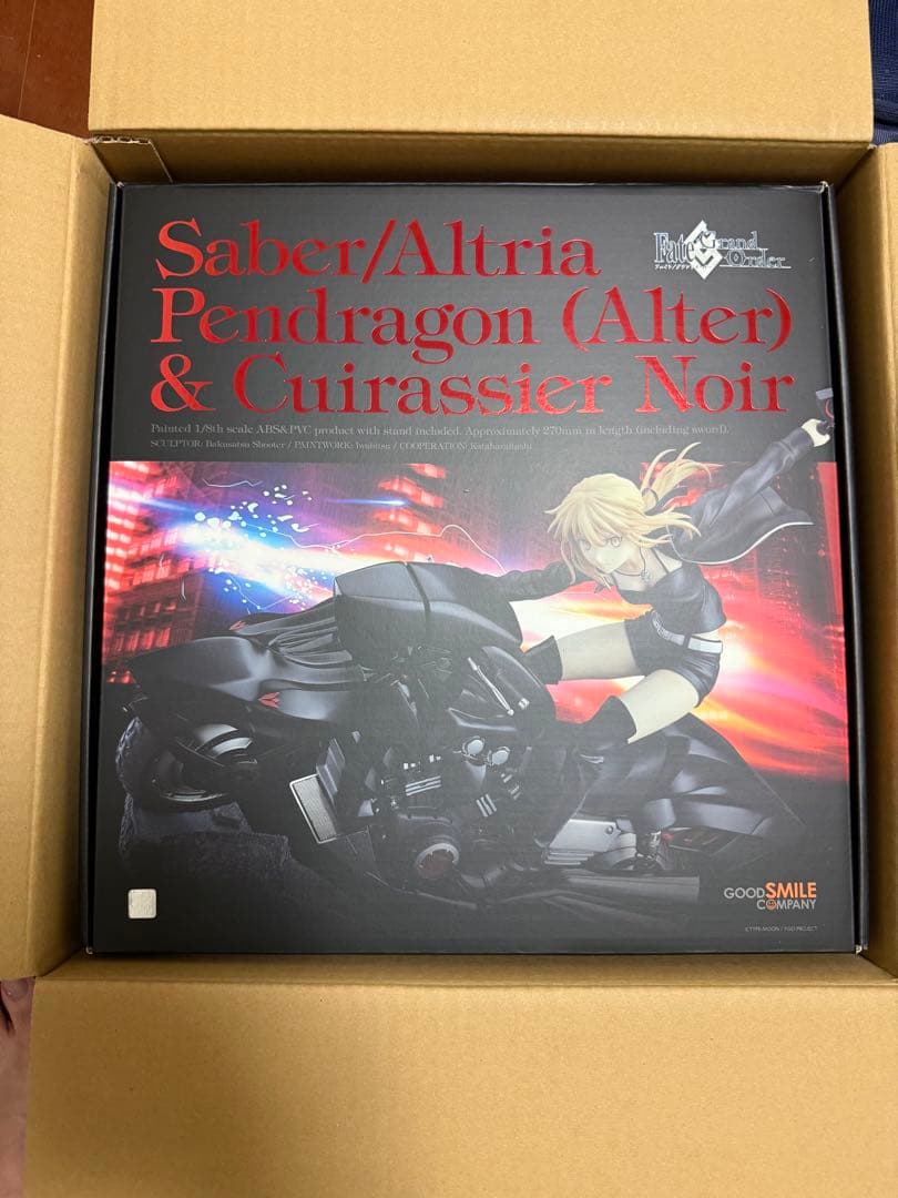 未開封　セイバー/アルトリア・ペンドラゴン〔オルタ〕＆キュイラッシェ・ノワール