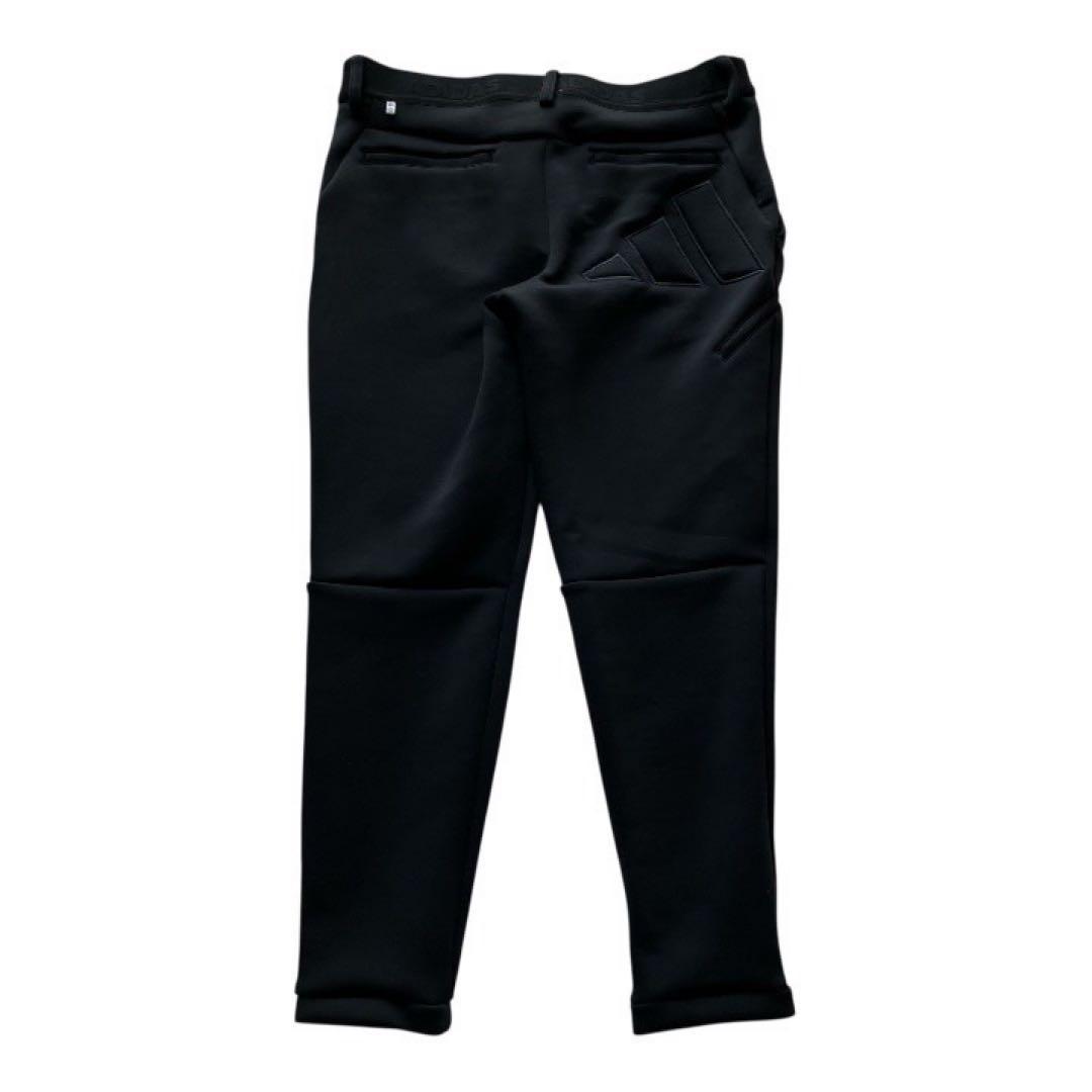 美品✨アディダスゴルフウェア ジョガーパンツ ダンボールニット ブラック 85