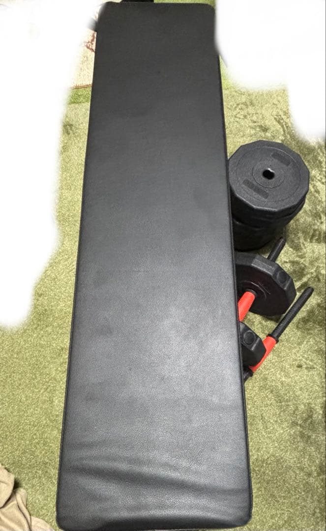 りお　可変式ダンベル、トレーニングチェア