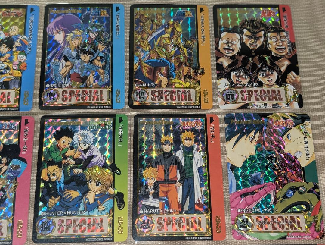 少年ジャンプ　プリズムキャラクターカード　54枚スリーブ入りセット②