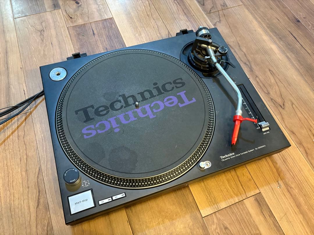 【Technics SL-1200MK3ターンテーブル】