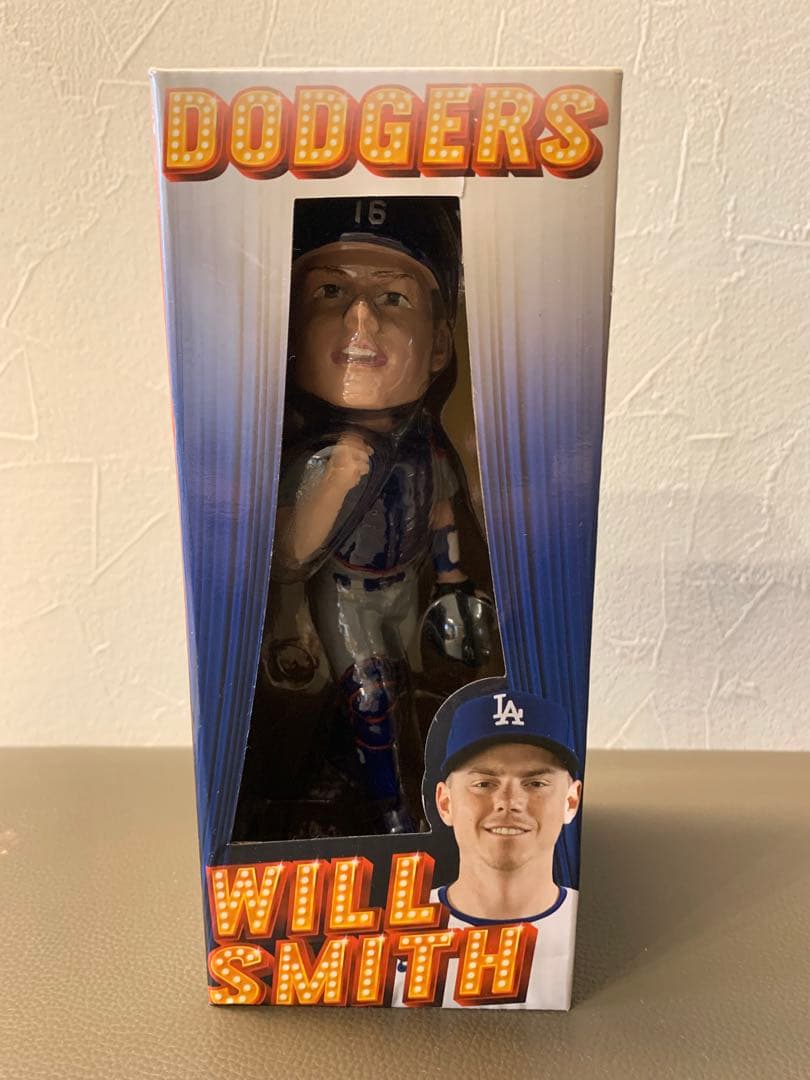 ロサンゼルス・ドジャース ウィル・スミス ボブルヘッド