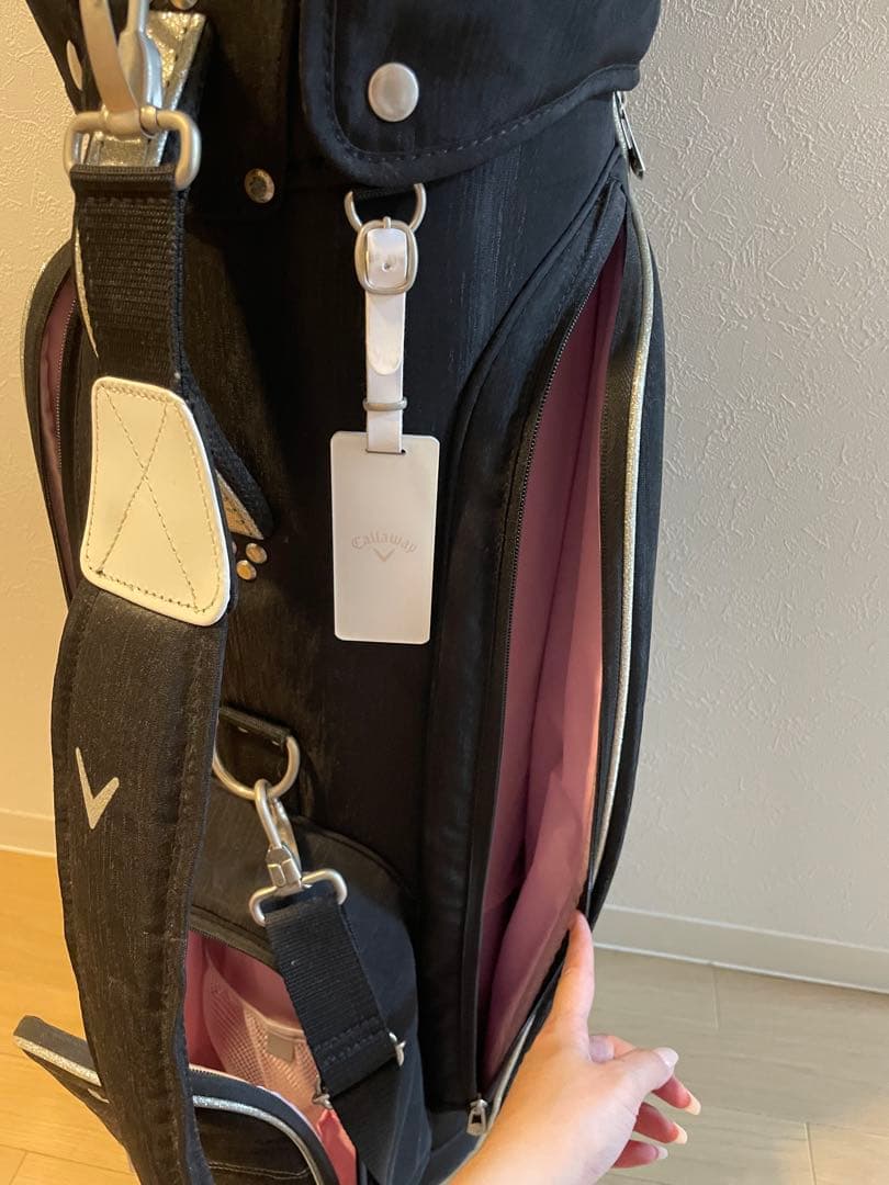 CALLAWAY ゴルフバッグ・キャディバッグ 黒　クラブセット