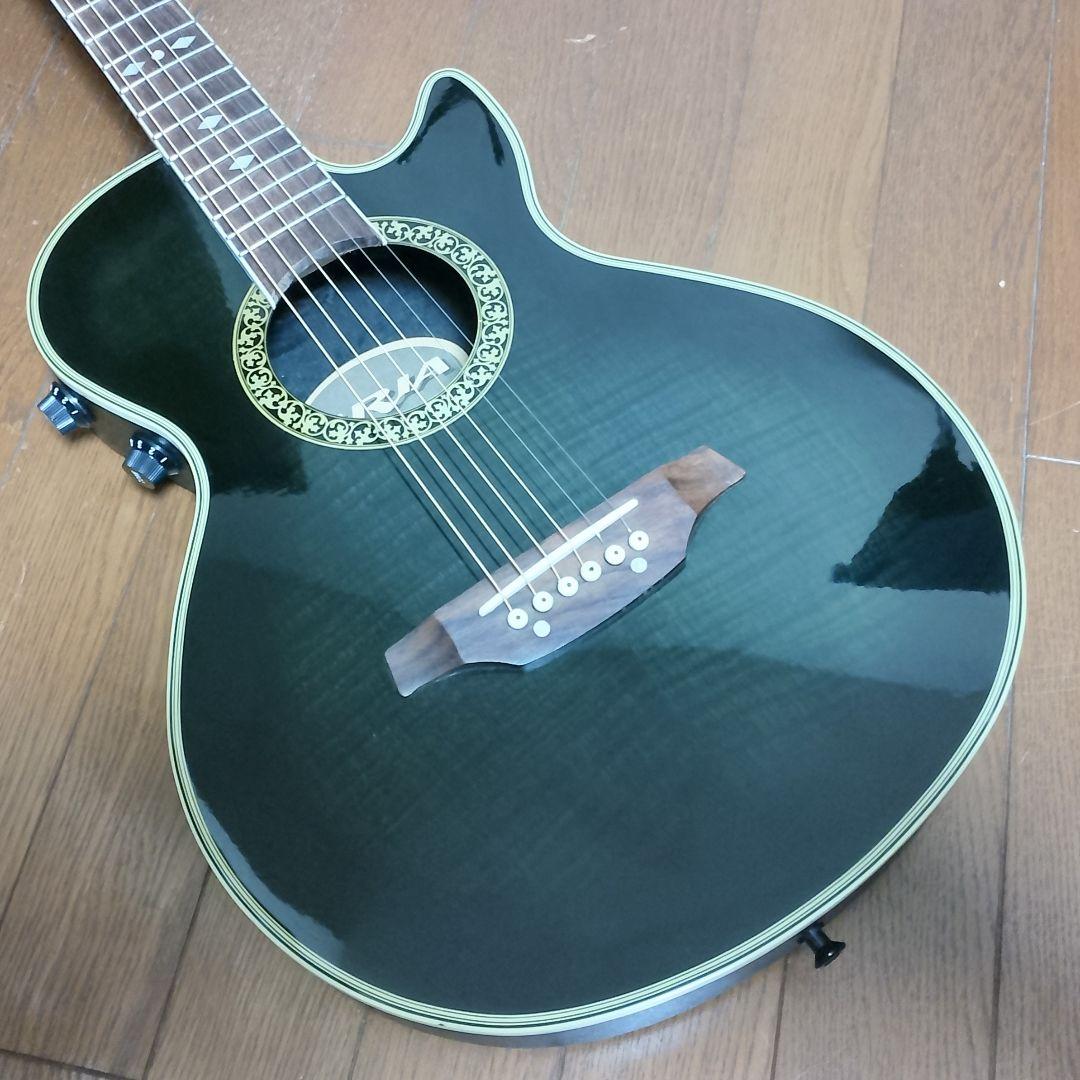 美品　ARIA　AMB-35S BKS　エレアコ　弦は新品 DADDARIO