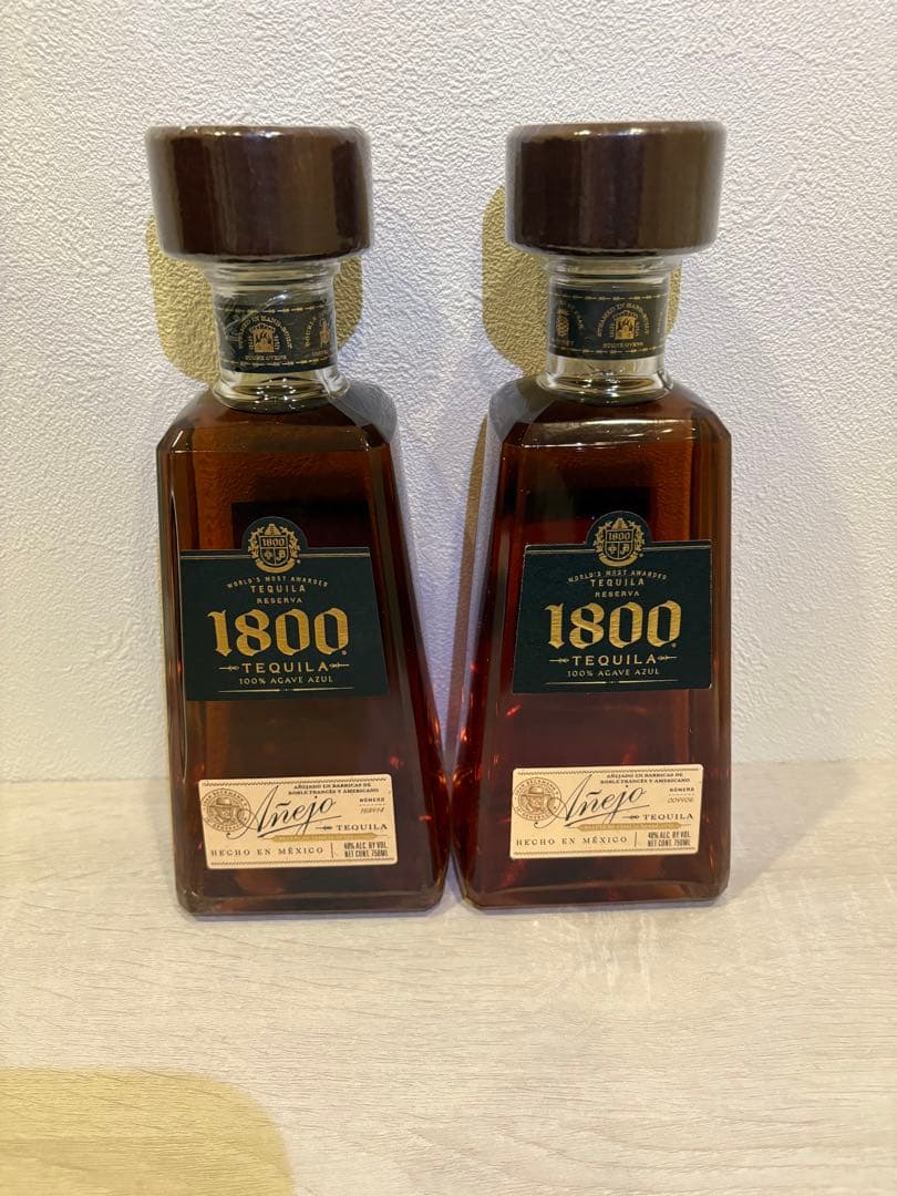 1800 Tequila Añejo 750ml 2本セット