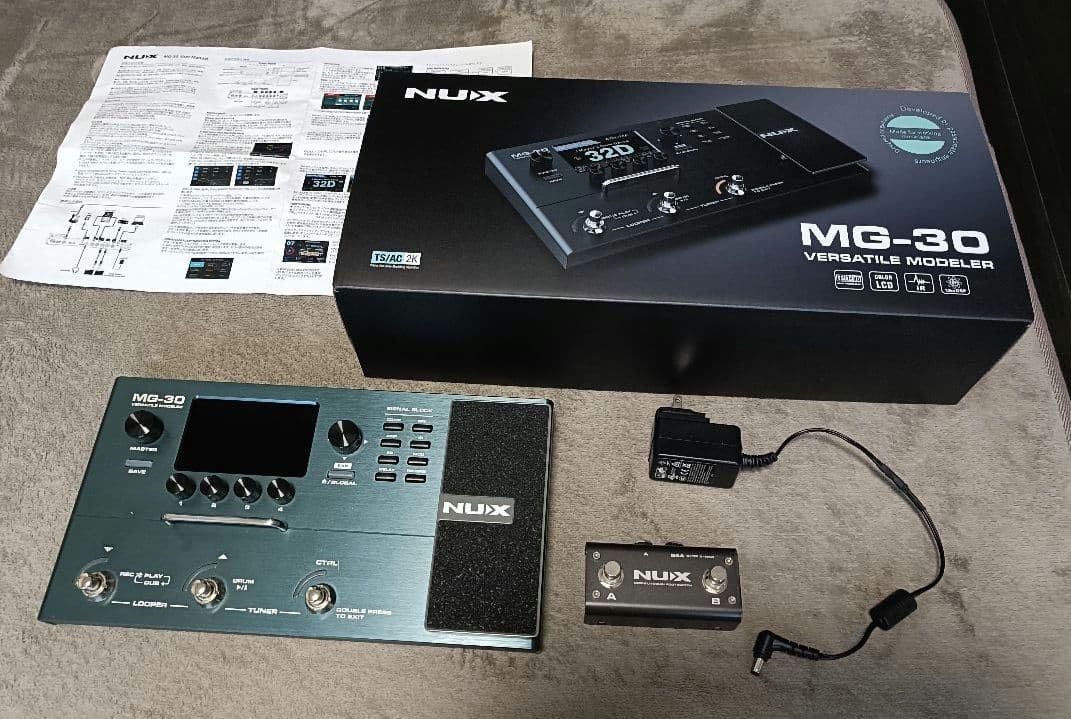 NUX MG-30 マルチエフェクター MG30 ニューエックス MG 30