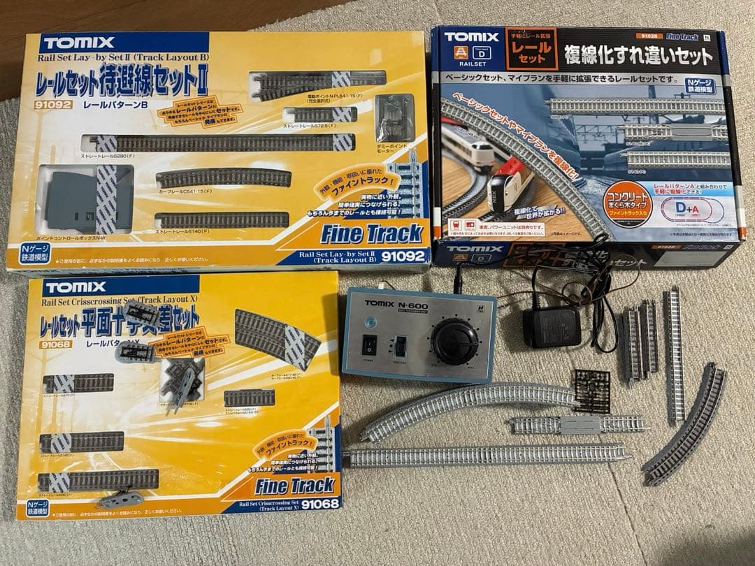 TOMIX 鉄道模型 Nゲージ レールセットセット