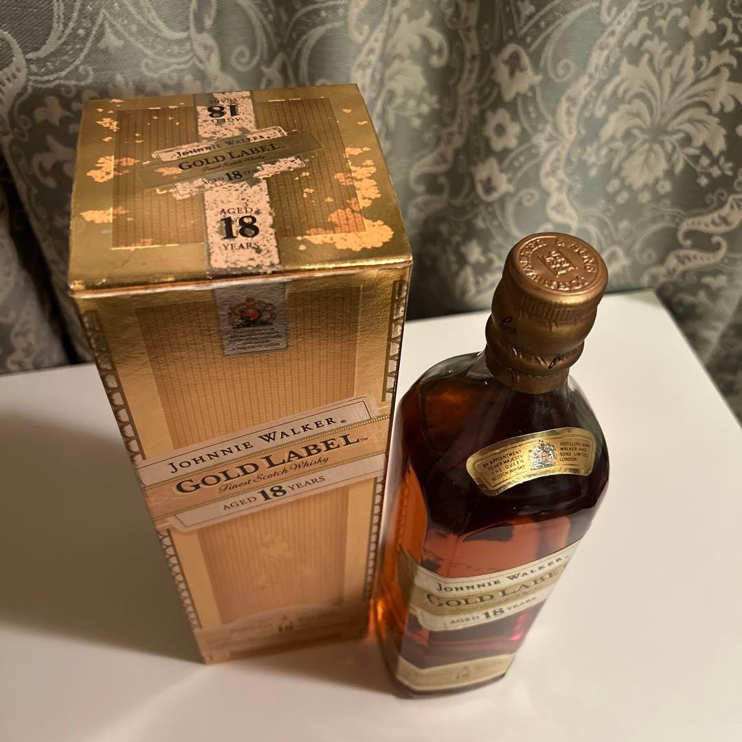 J*様 ジョニー ウォーカー 18年 ゴールドラベル 古酒