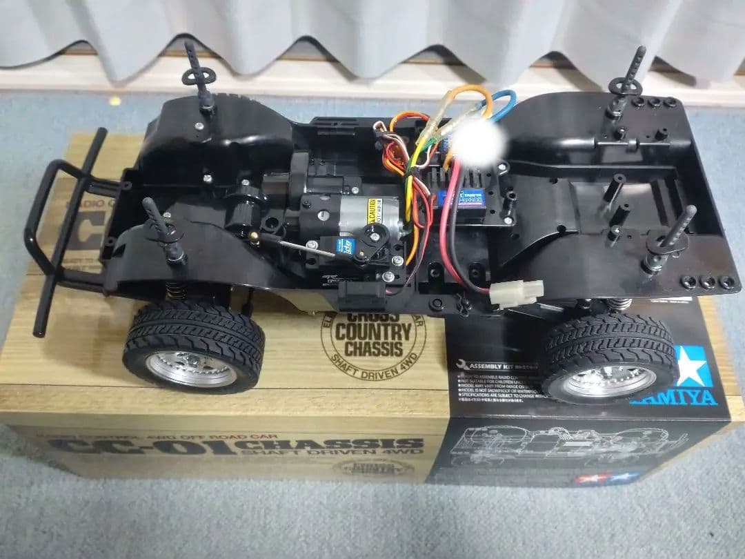 【みゆき】タミヤ　CC-01 ランドフリーダーメカ付（受信機無）