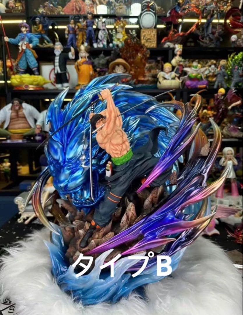 ワンピース ロロノア ゾロ 極虎狩り フィギュア ガレージキット 新品