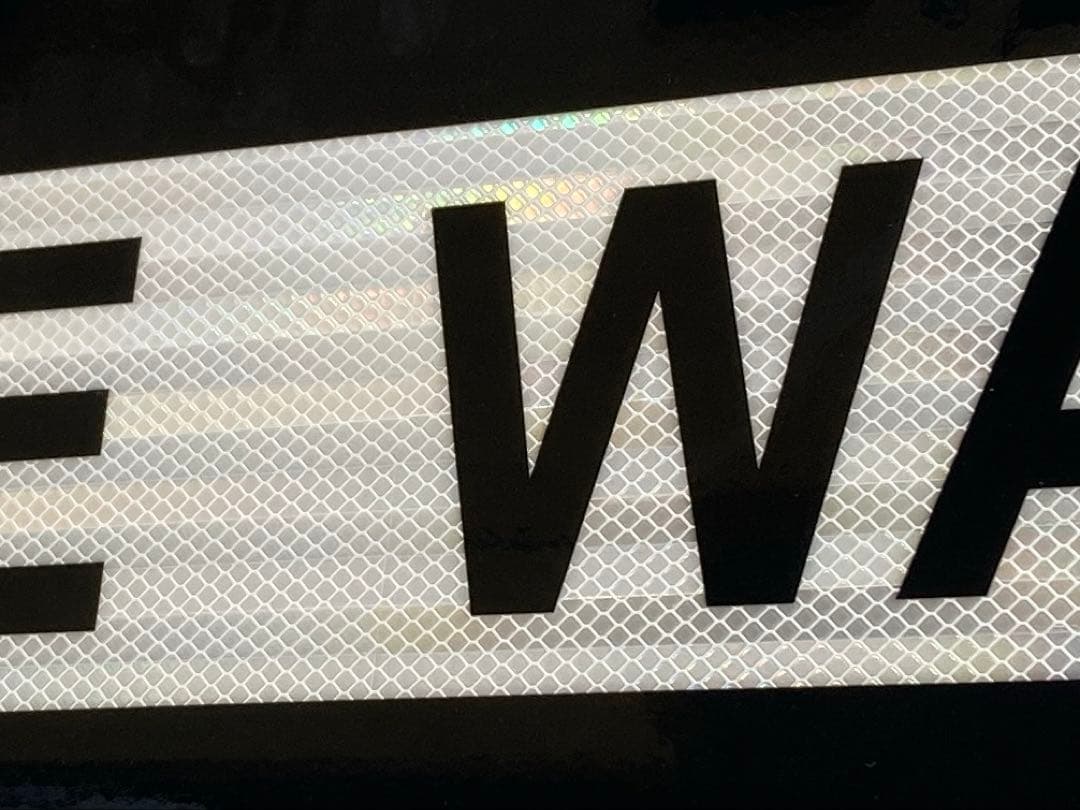 アメリカンガレージ　オブジェ　道路標識　アメリカロードサイン　看板　ワンウェイ