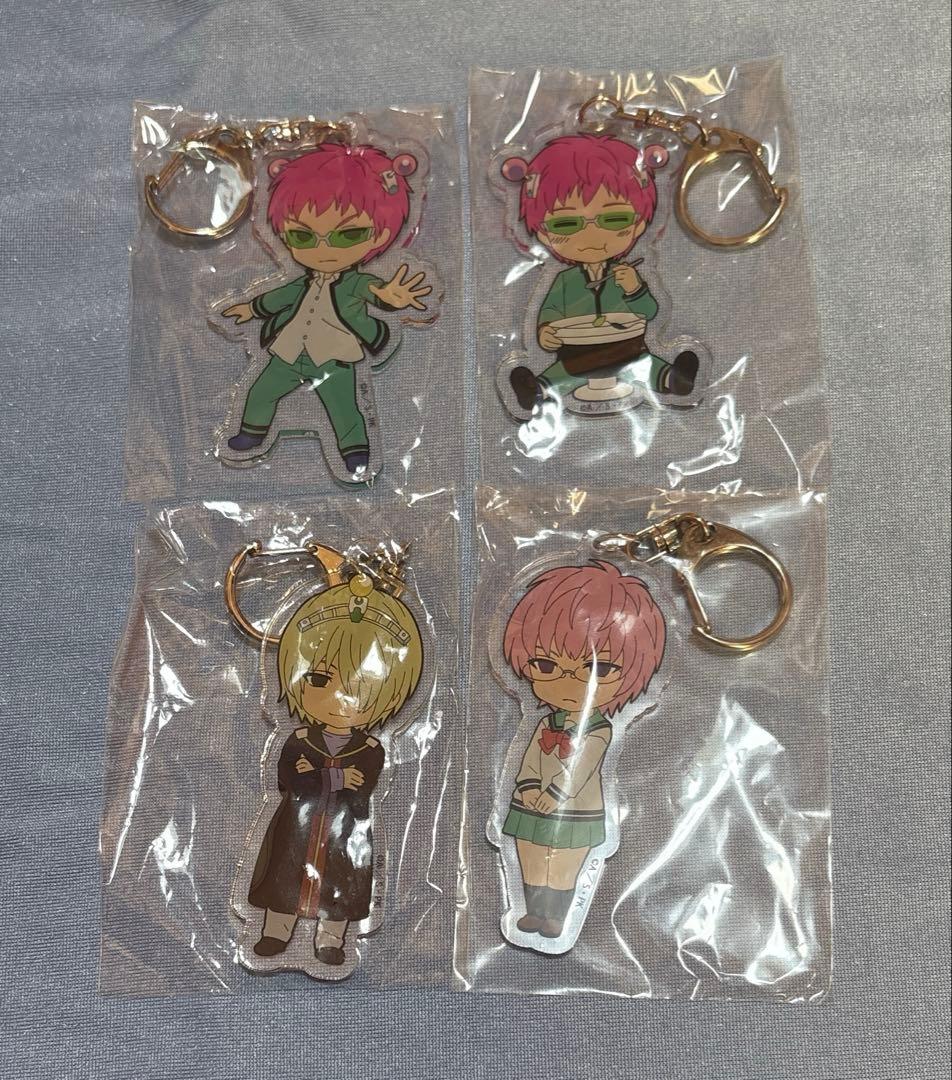 斉木楠雄のΨ難 ぴくりる アクリルキーホルダー 楠雄 空助