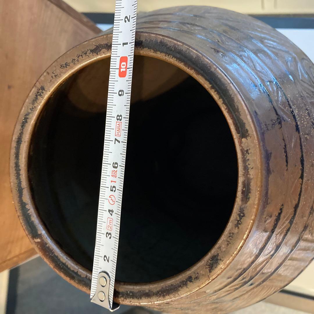 行基焼 行基窯 加藤博明 花瓶 壺 骨董 アンティーク