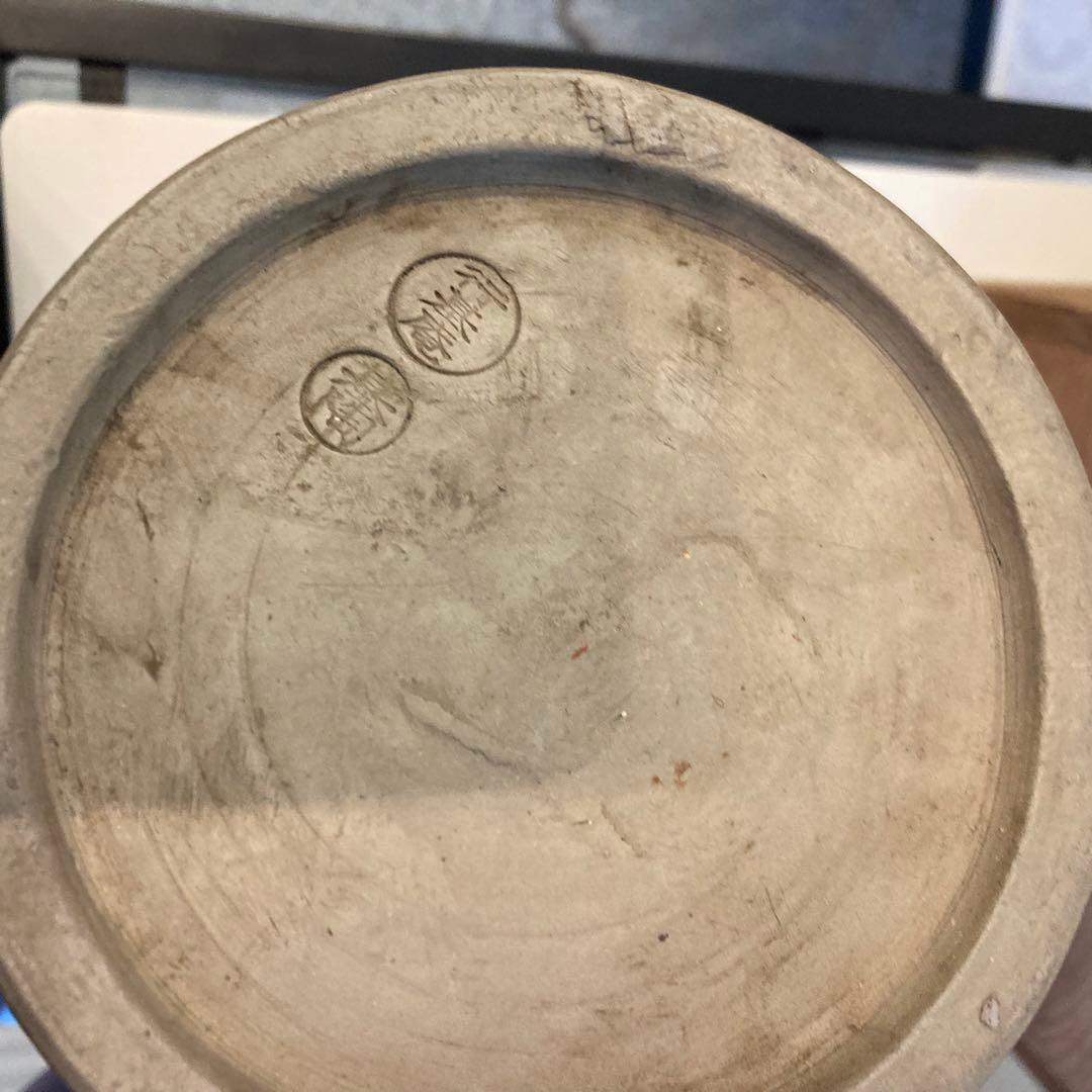 行基焼 行基窯 加藤博明 花瓶 壺 骨董 アンティーク