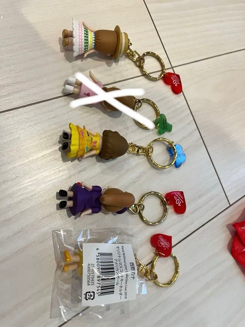 西野カナ　Liveグッズ　マスコットキーホルダー ただいま値引き中！！