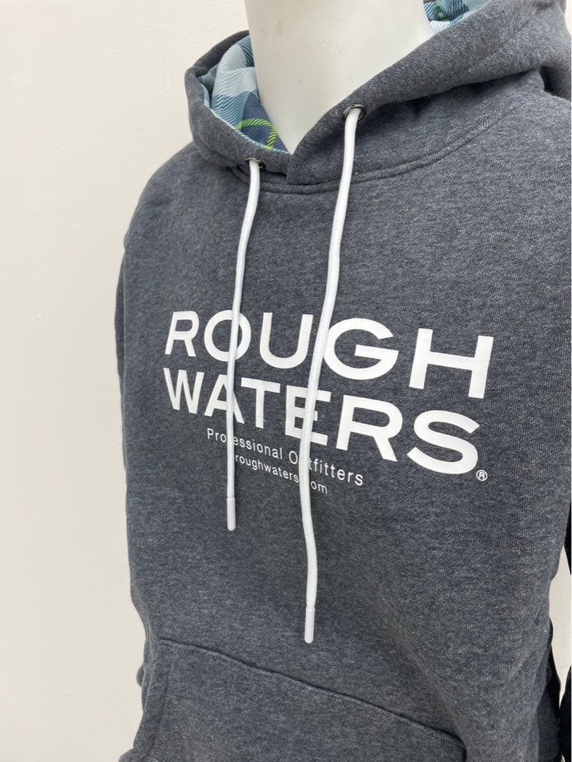 エリートグリップ　ROUGH WATERS フード付パーカー グレー　L 新品