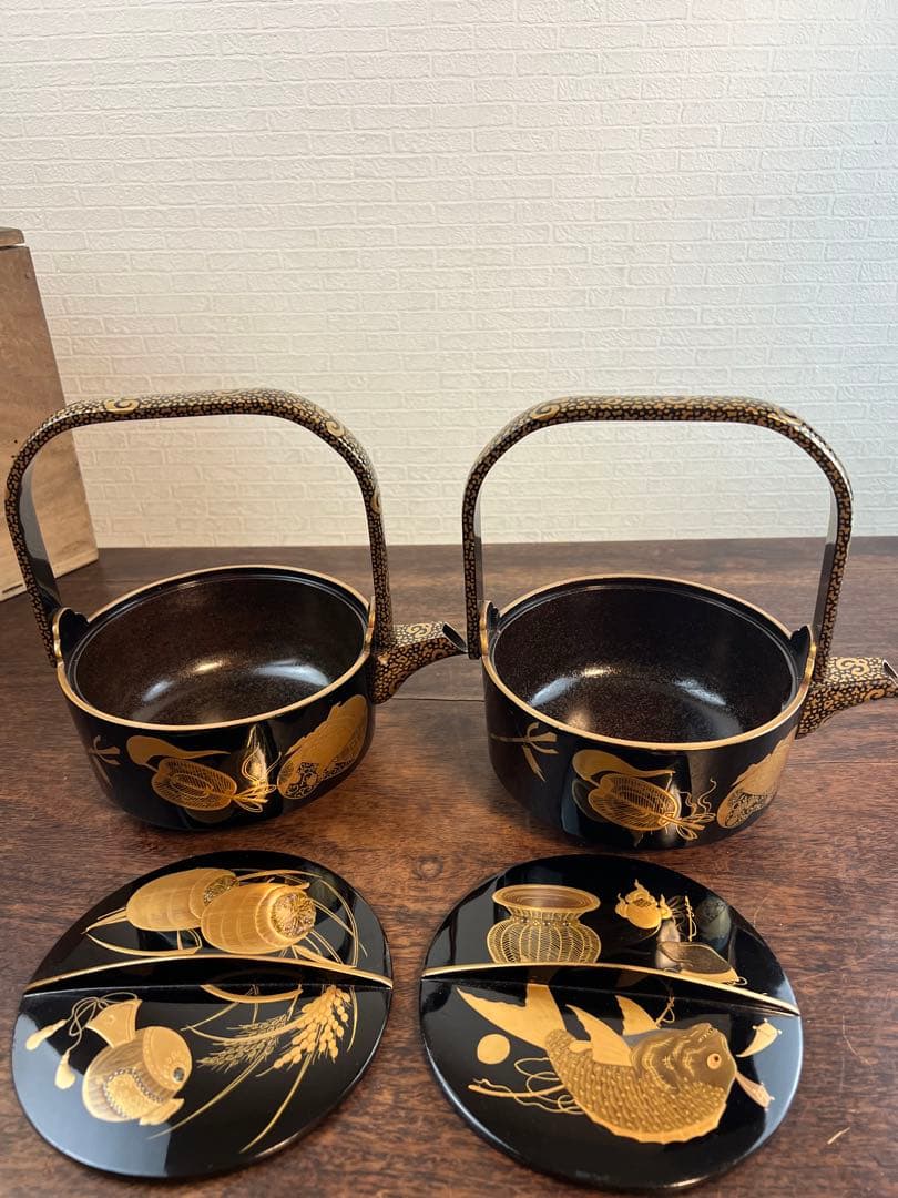 漆器銚子2個セット