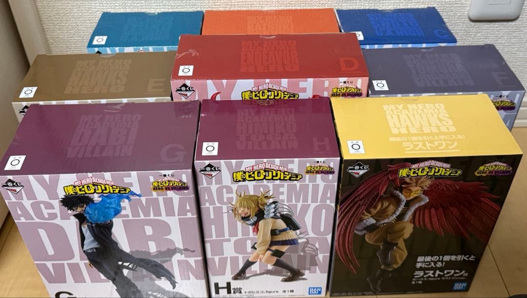 僕のヒーローアカデミア フィギュア HERO VS VILLAINS コンプ