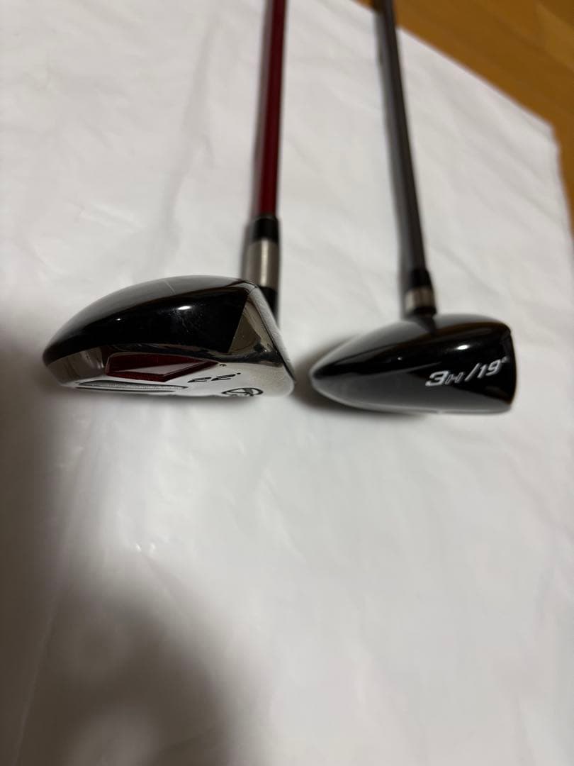 【美品】コブラ、テーラーメイド3.4番ユーティリティ2本セット（日本仕様）