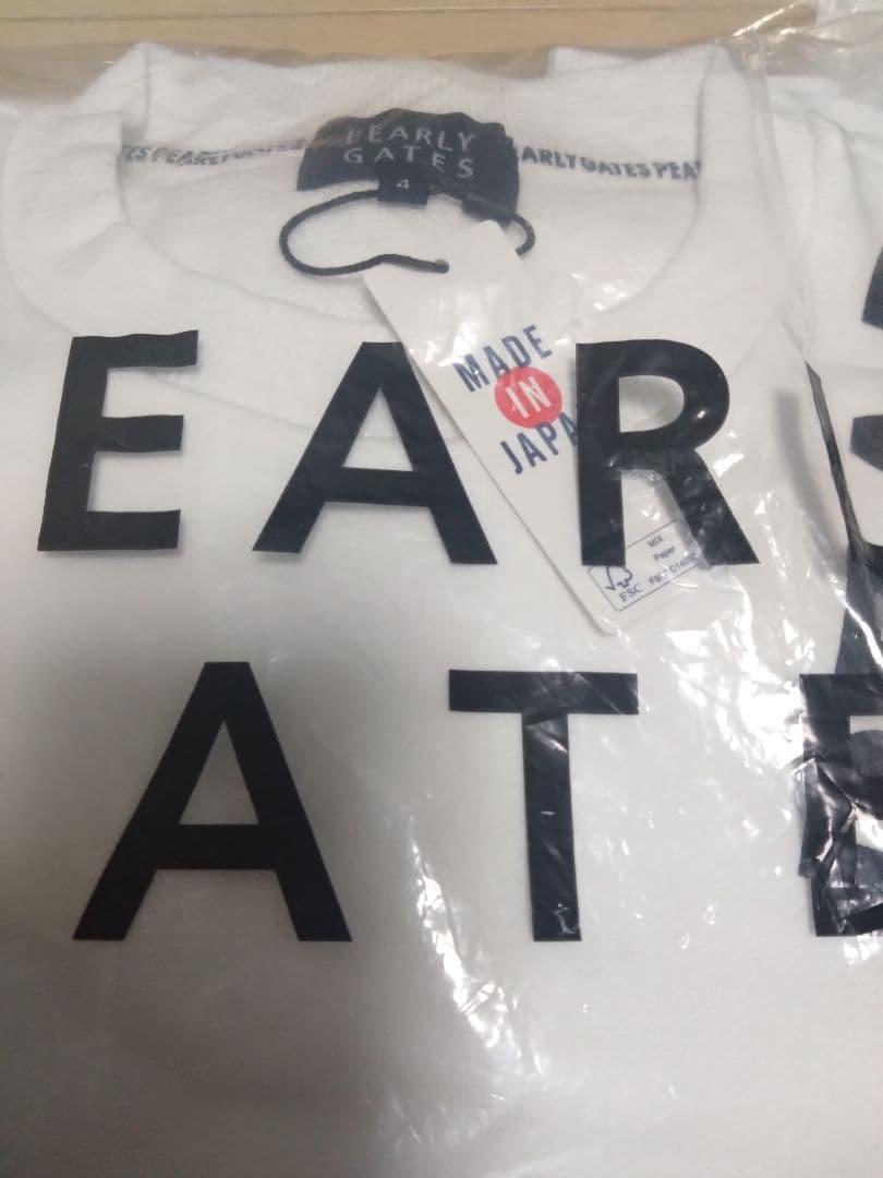 PEARLY GATES ネックオーバー　日本製