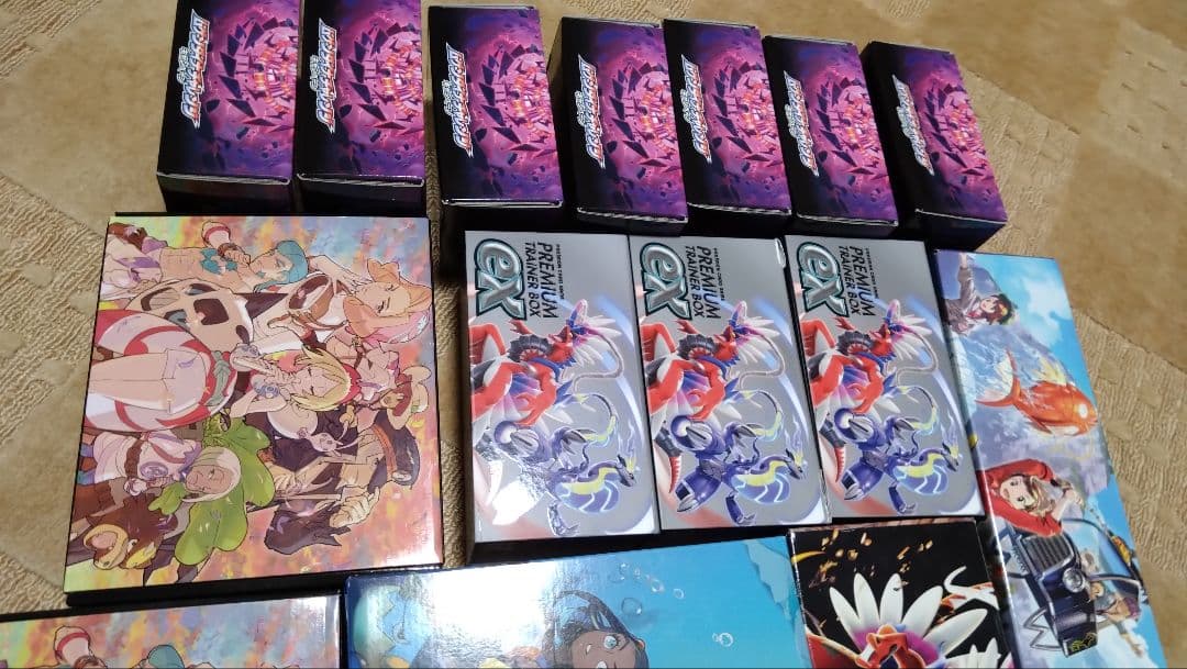 箱のみ　ポケモン カード ゲーム BOX 箱　まとめ 売り セット　付き