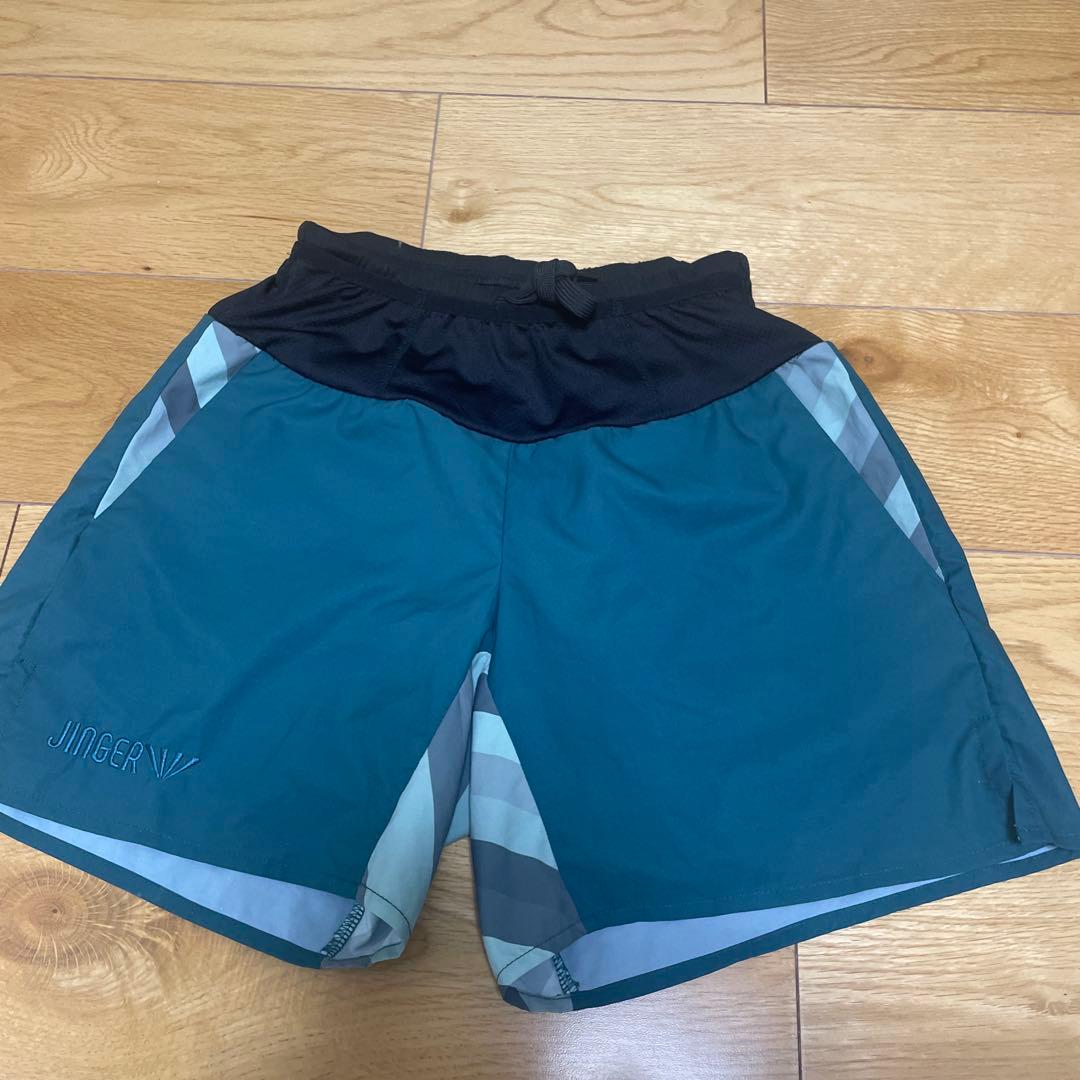 【JINGER】ノースリーブシャツ&パンツ Sサイズ☆メンズ/ユニセックス