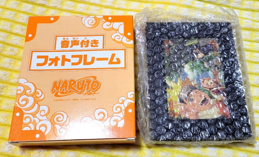 NARUTO 音声付き フォトフレーム 希少