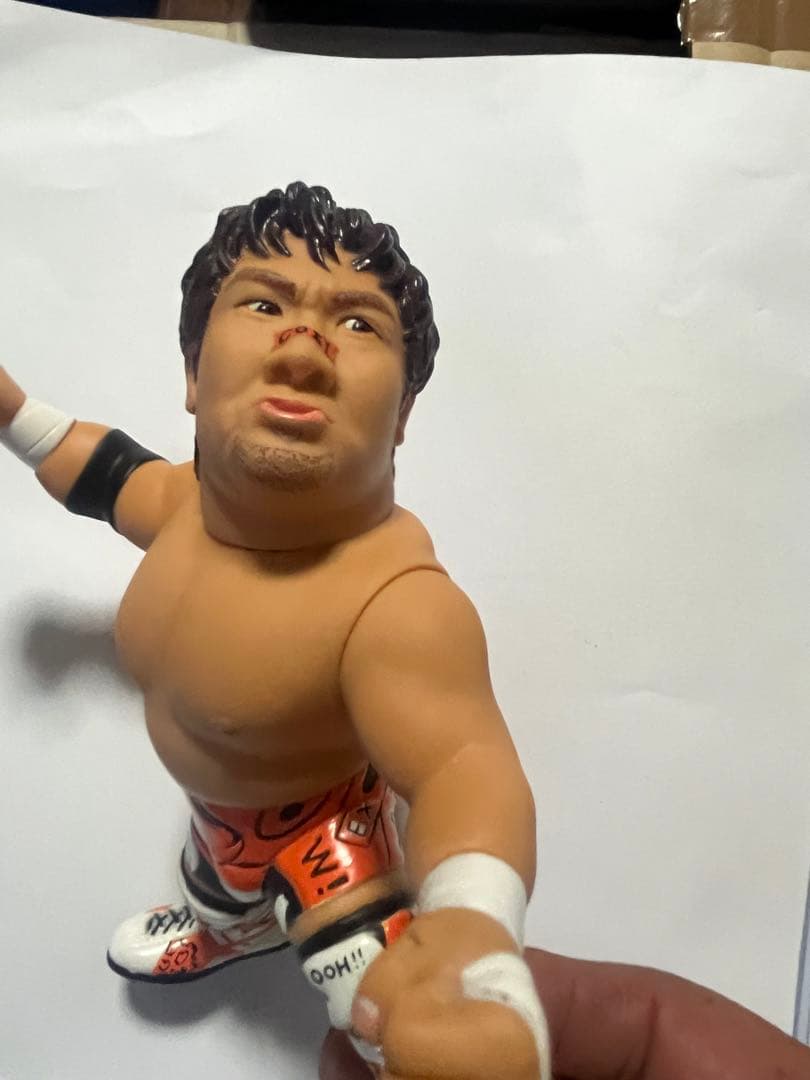 新日本プロレス 小島聡選手 BBMプロレス ノーズテープカードとフィギュア
