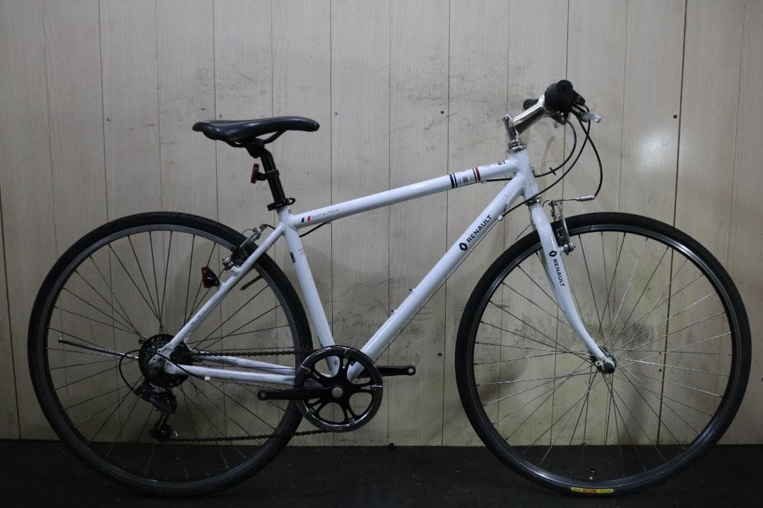 ルノー（RENAULT）700C 6速 アルミ 440mm WHITEクロス