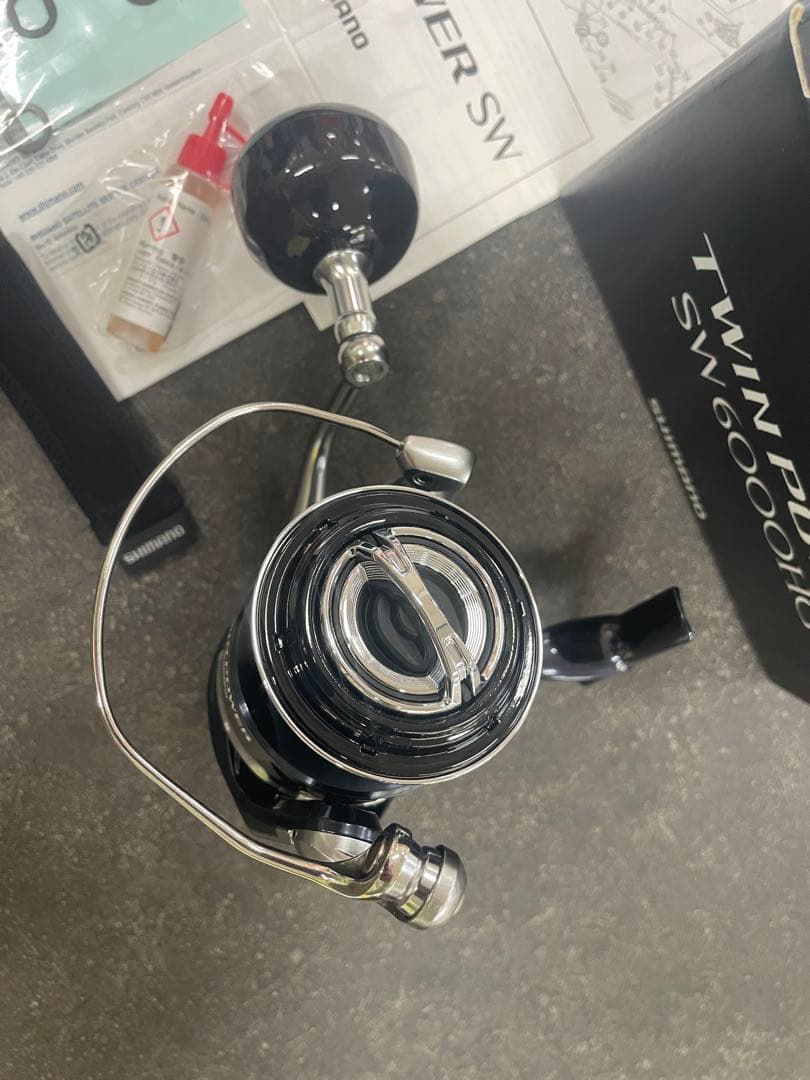 未使用SHIMANO TWIN POWER SW 6000HG 21ツインパワー