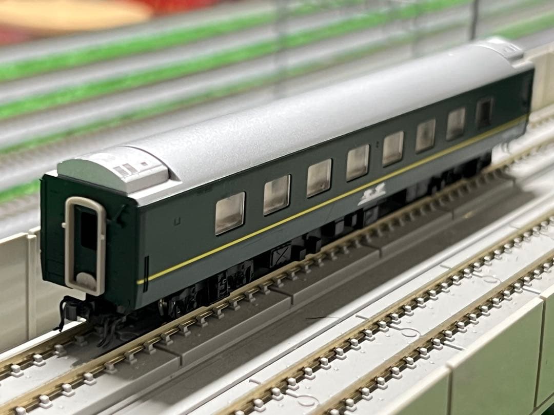 【TOMIX】24系トワイライトエクスプレス　ジャンクフルセット（一部室内灯付）