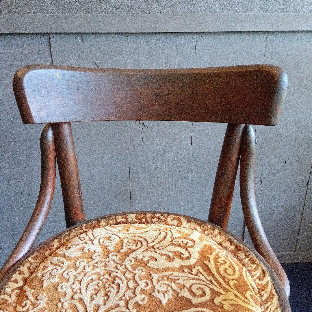 木製椅子　秋田木工会社　昭和レトロ　ヴィンテージ