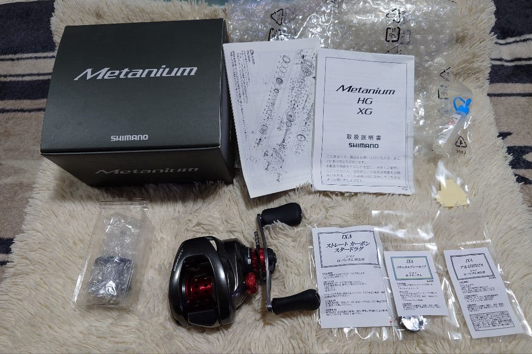 シマノ 20メタニウム KTFスプール IXAカスタム 右 レッド