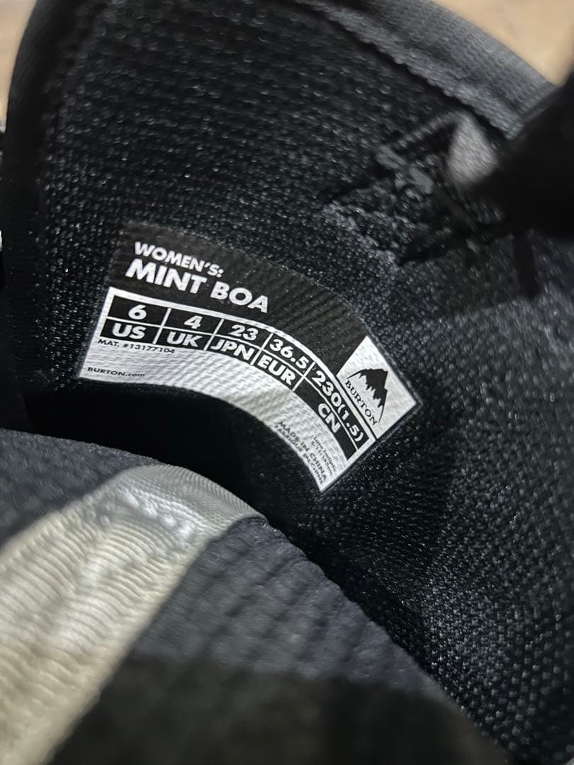【お値下げ】BURTON スノーボードシューズ☆美品☆