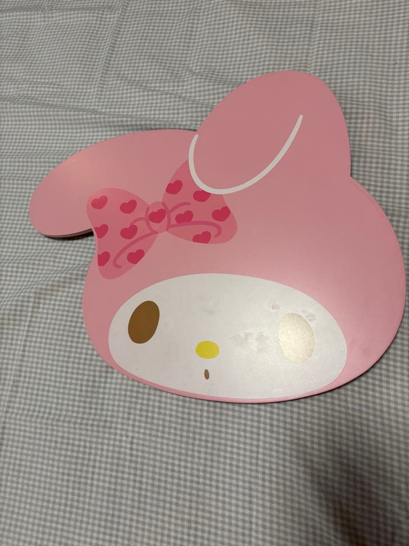 平成レトロ★ サンリオ　マイメロディ　フェイス　ミニ　テーブル　レア　マイメロ