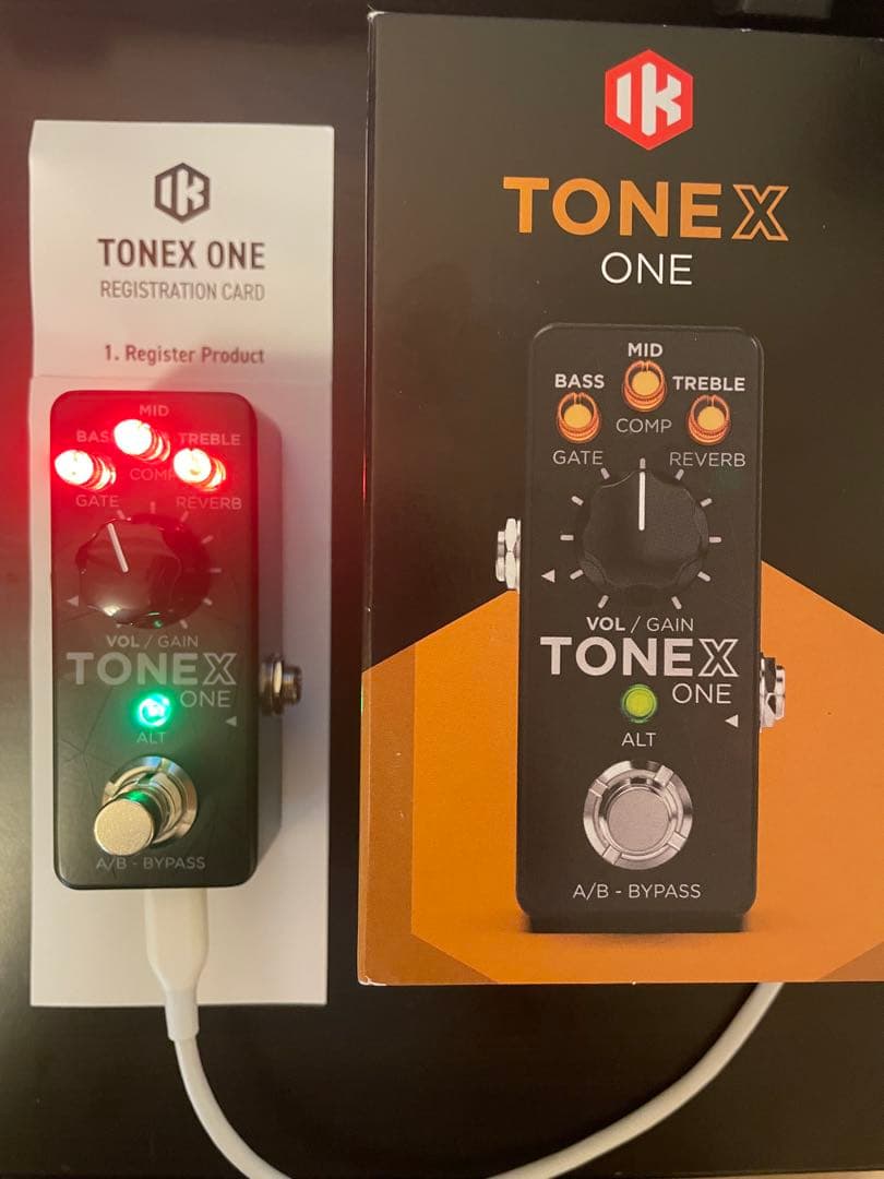 IK TONE X ONE ギターエフェクター