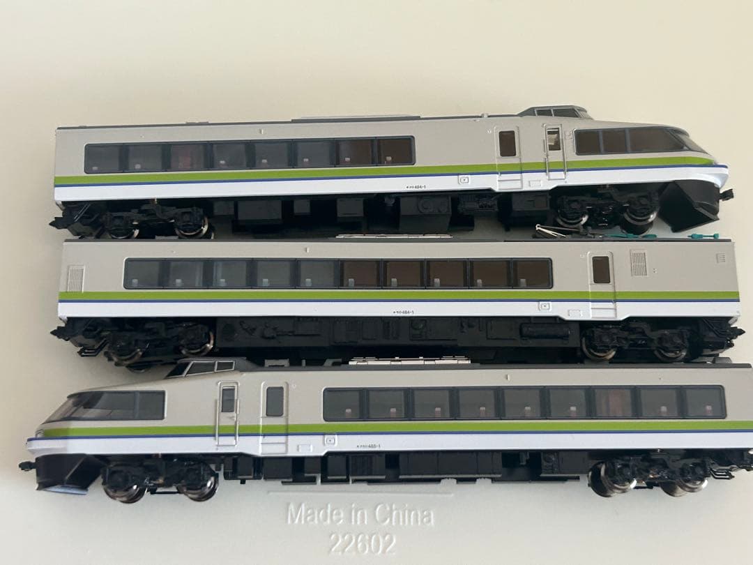 鉄道模型　Nゲージ　マイクロエース　485系　シルフィード　3両