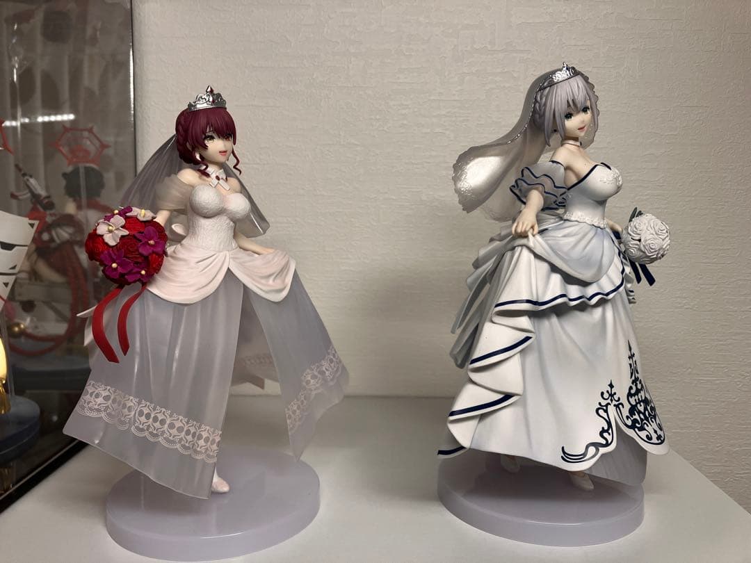 宝鐘マリン＋白銀ノエル ウェディング フィギュア