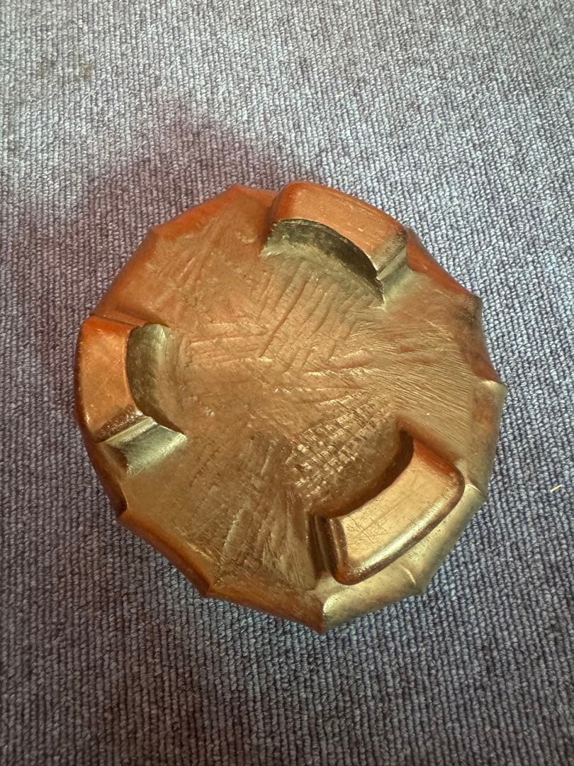 1814  激レア　初代唐津焼　龍型花瓶　花台付き　置物　時代物