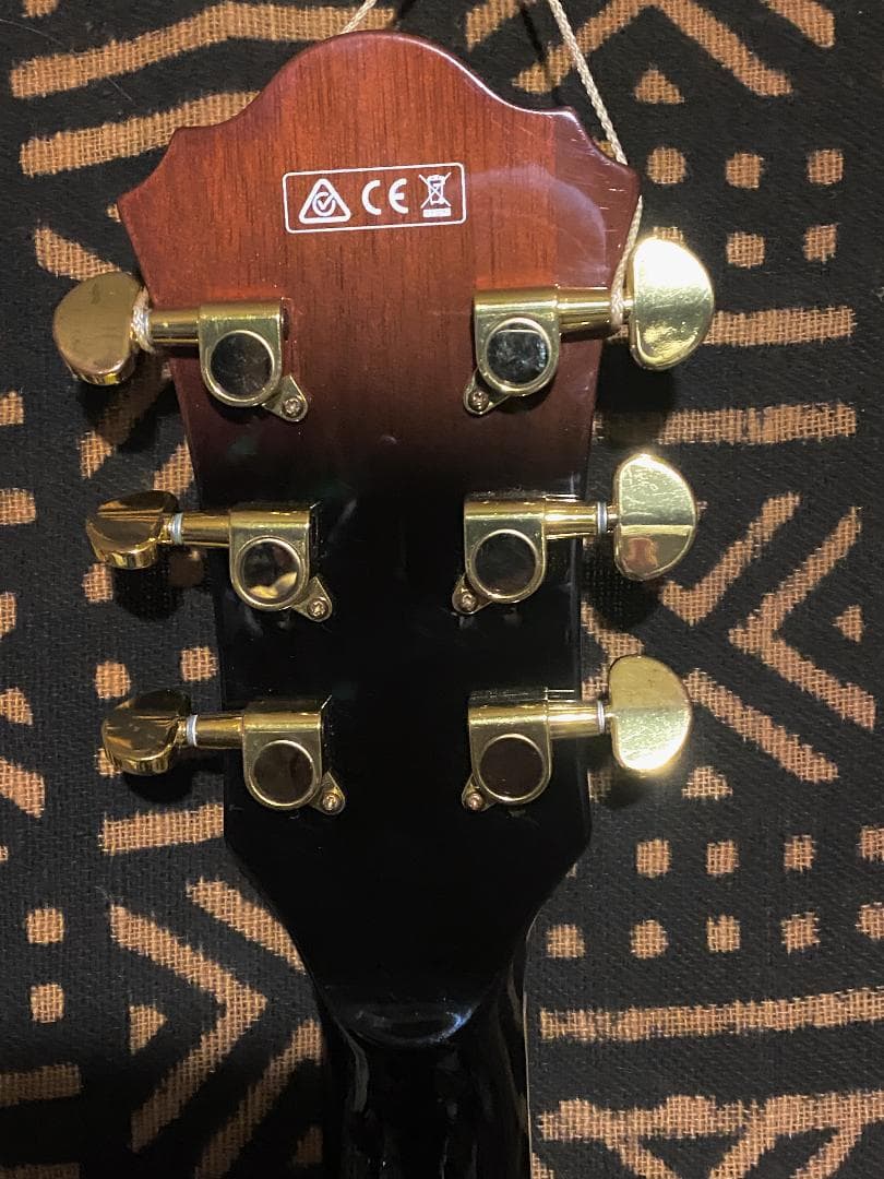 h*e様 Ibanez AG95QA-DBS/スモールボディフルアコ・ウッドブリ