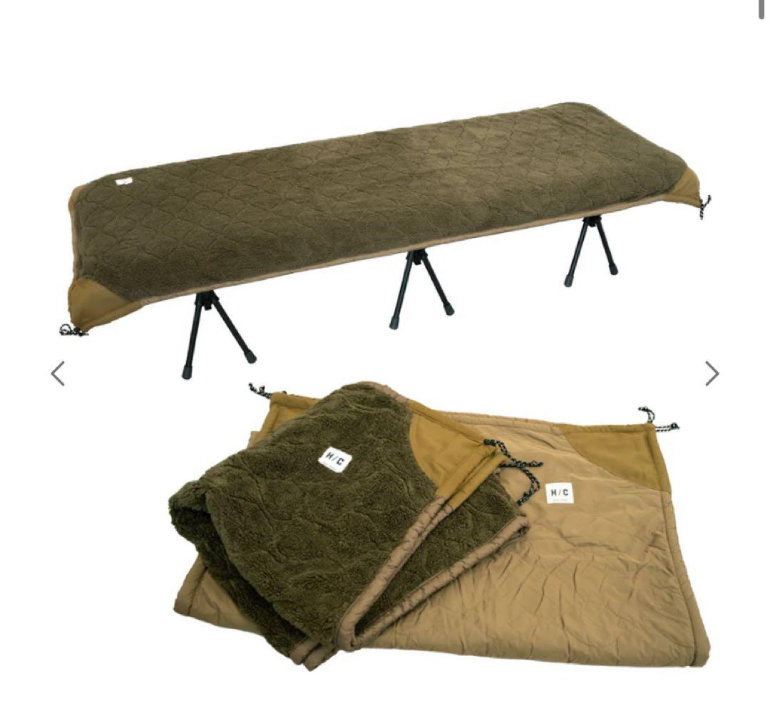 HOTEL CAMPS｜リバーシブル ホットカバー(コットカバー) 2個セット