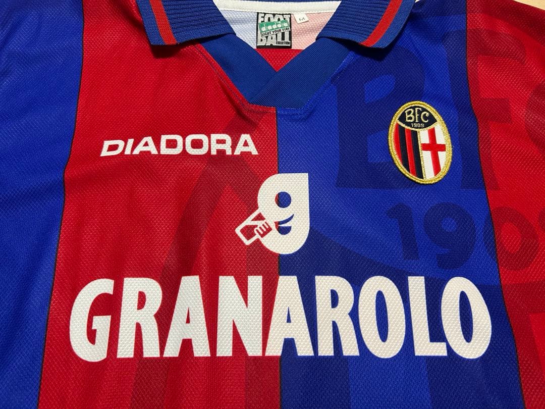ボローニャFC 97-98 ユニフォーム No.10 ロベルト・バッジョ選手　M