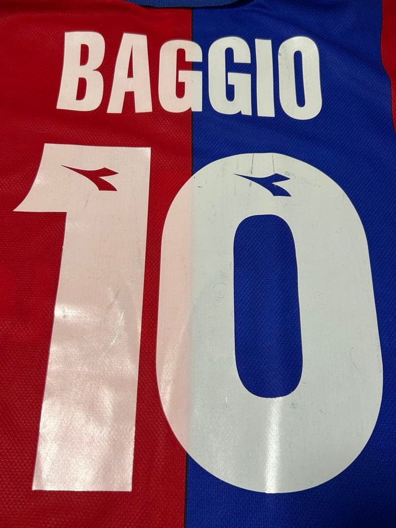 ボローニャFC 97-98 ユニフォーム No.10 ロベルト・バッジョ選手　M