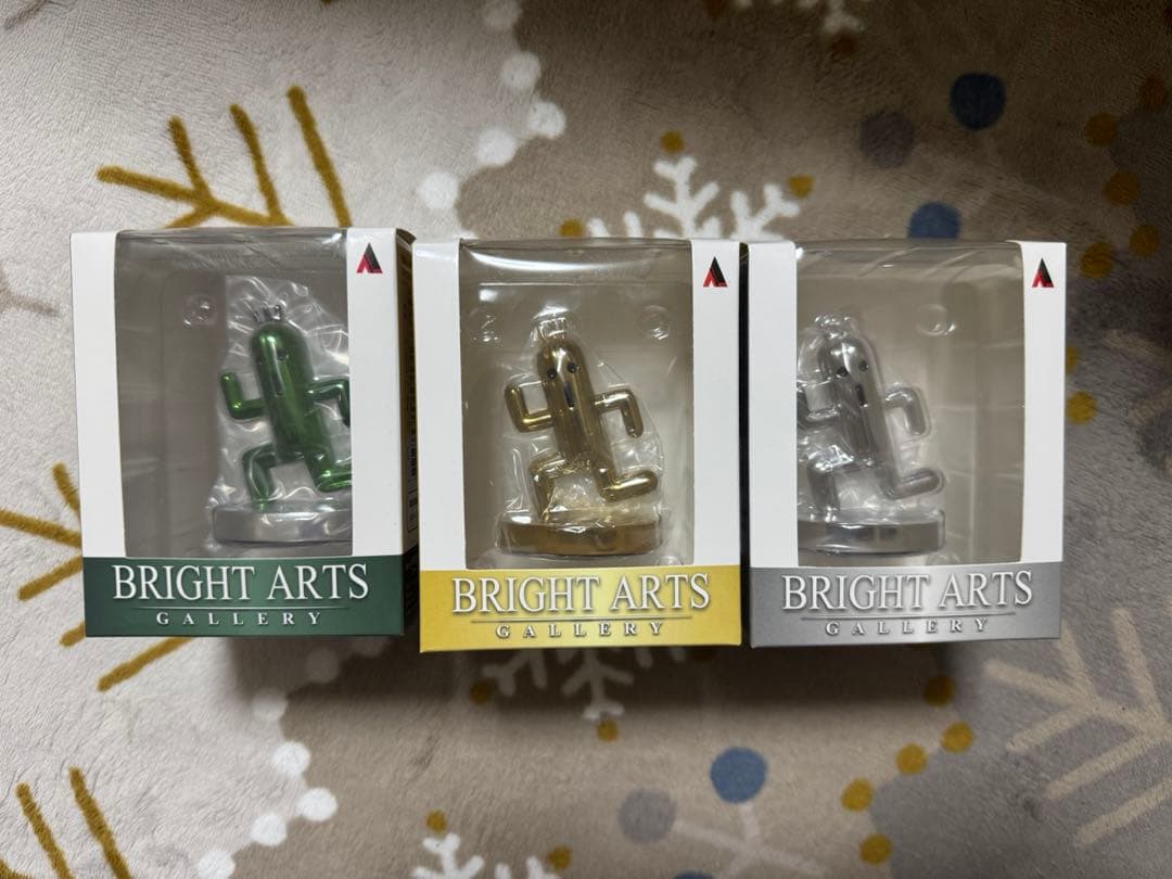 ファイナルファンタジー　ブライトアーツギャラリー　サボテンダー3種セット