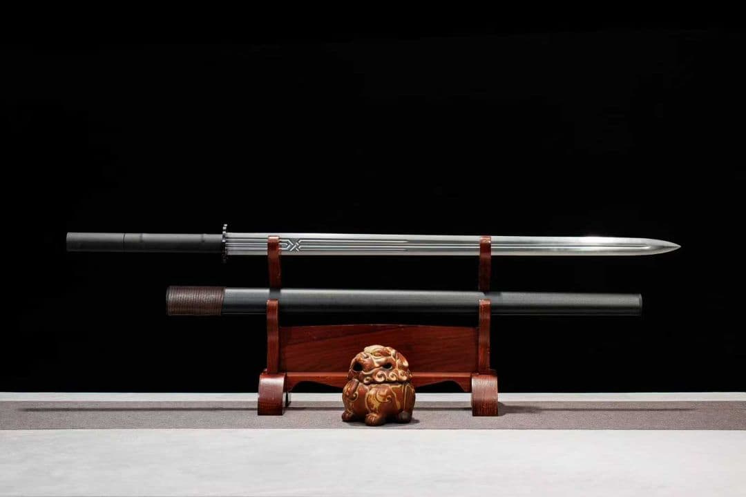 【天章唐剣】古兵器 武具 刀装具 日本刀　模造刀 居合刀 武士道 鑑賞用 美術刀