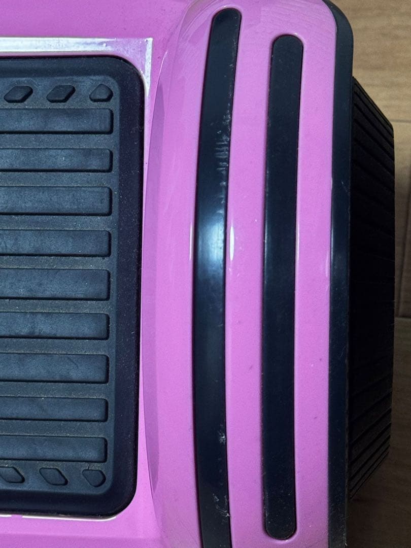 ピンク 電動スケボー LEDライト付き