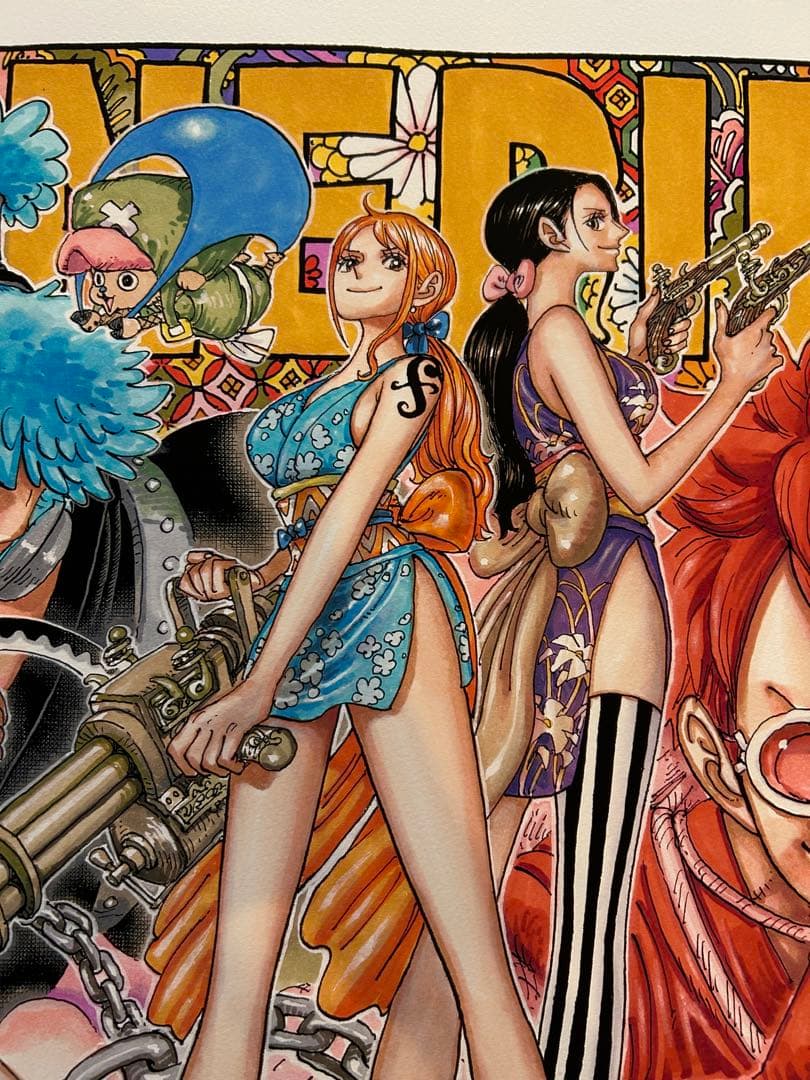 ONE PIECE アート作品　NFT 尾田栄一郎先生サイン入り