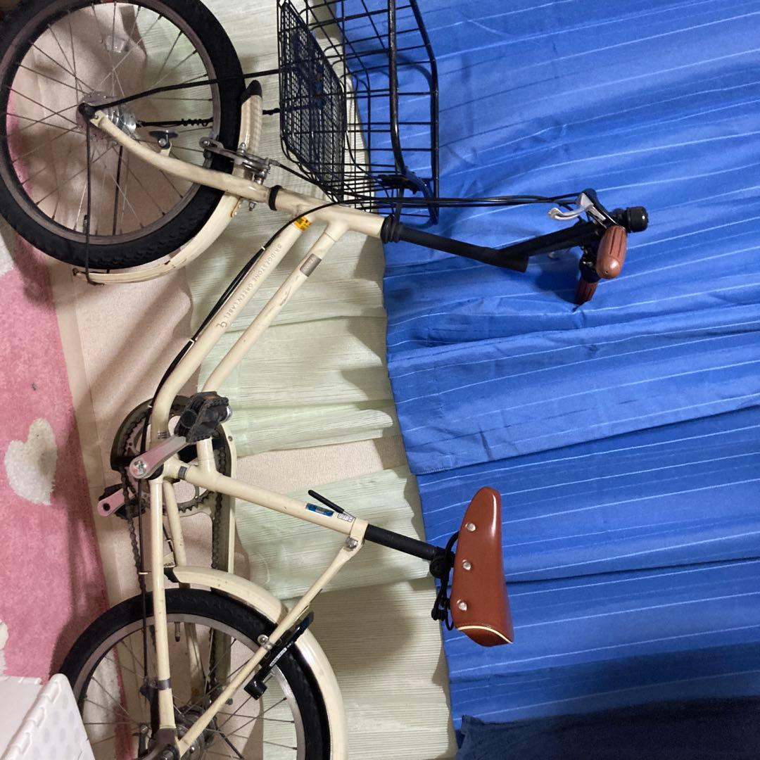 ブリヂストンアイボリー シティサイクル 前面バスケット付き